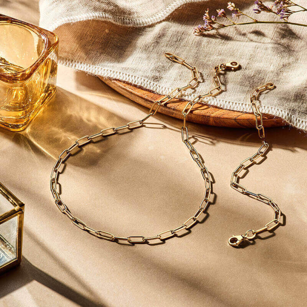 paperclip-4-mm-collier-goud-schakelcollier-zonder-hanger-lengte-42-cm