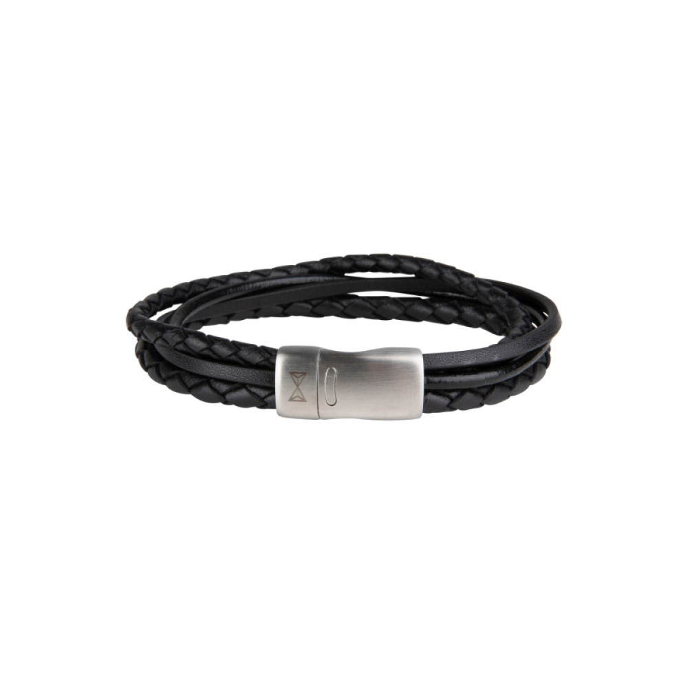 aze-jewels-adventure-az-bl003-a-armband-zwart-leer-magneetsluiting-zilverkleurig-heren-11-mm-breedte
