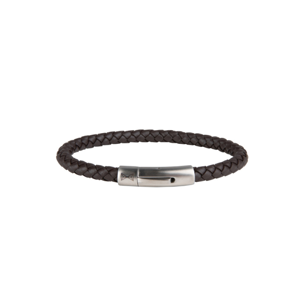 aze-jewels-adventure-az-bl004-b-armband-leer-bruin-zilverkleurige-sluiting-6-mm-breedte