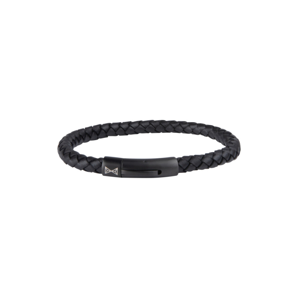 aze-jewels-adventure-az-bl004-c-amband-zwart-gevlochten-leer-heren-6-mm-breedte