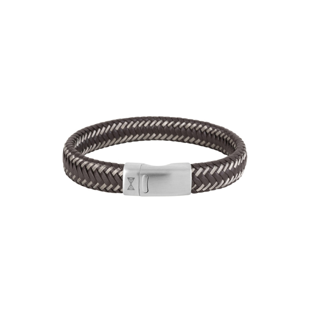 aze-jewels-adventure-az-bl007-f-armband-leer-bruin-gevlochten-13-mm-breedte