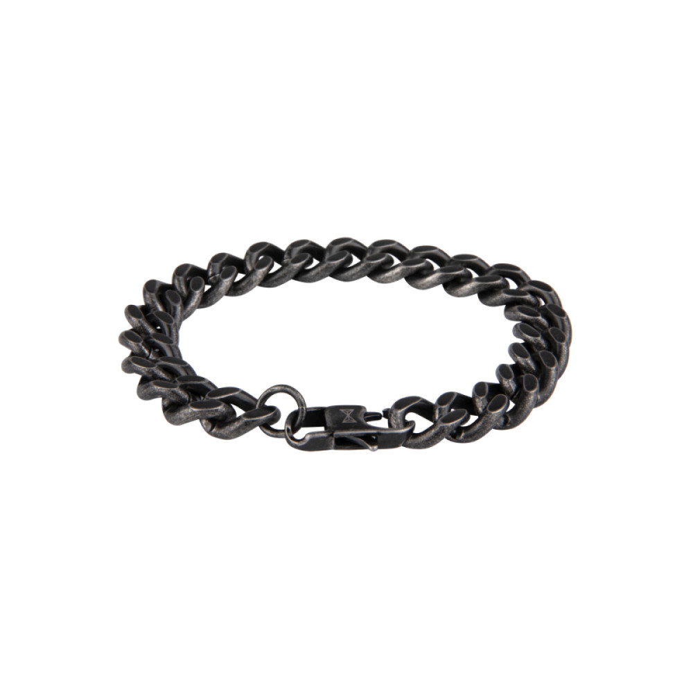 aze-jewels-ferro-az-bm001-c-schakelarmband-staal-mat-zwart-gourmet-sluiting-11-mm-breedte