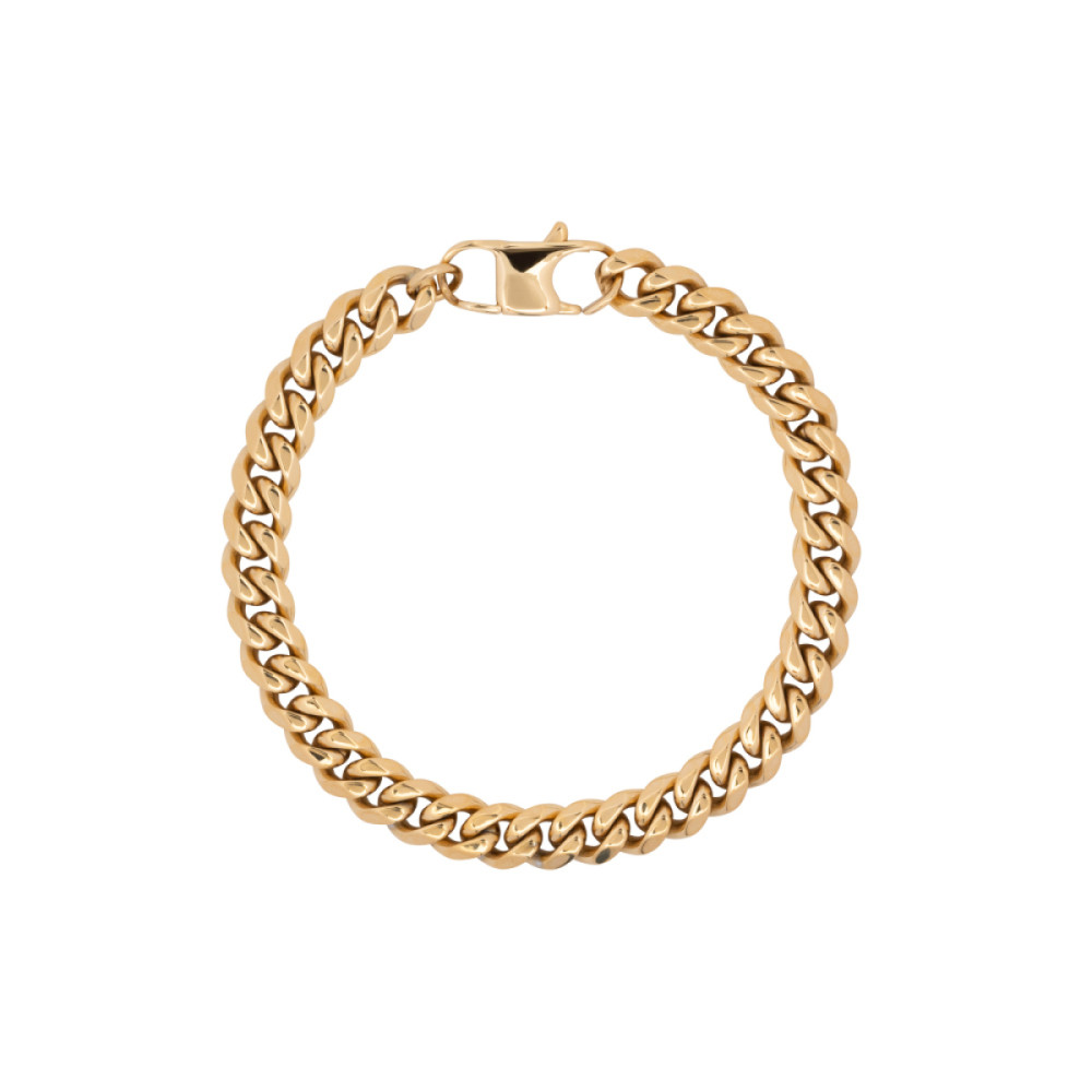 aze-jewels-ferro-az-bm007-c-armband-goudkleurig-gourmet-schakels-glanzend-8-mm-breedte