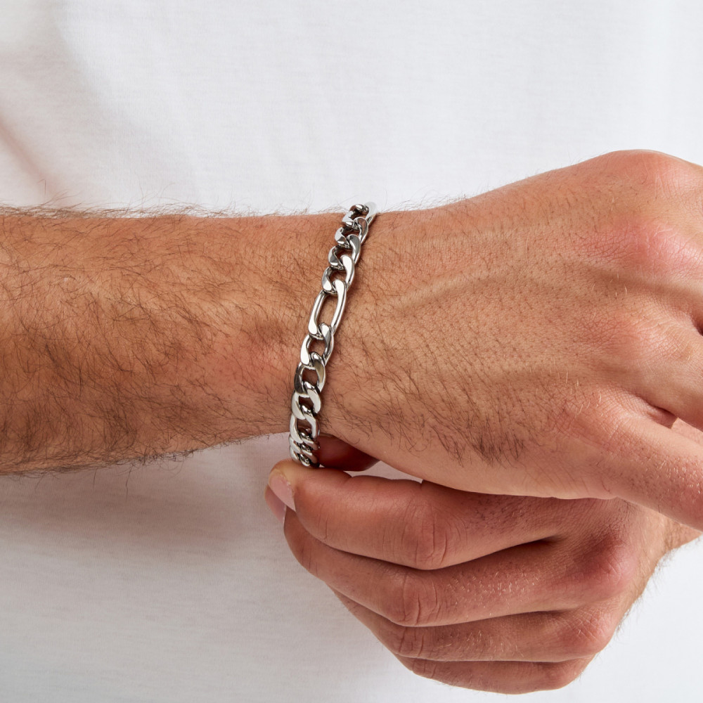 aze-jewels-ferro-az-bm011-a-armband-zilverkleurig-figaro-schakels-heren-8-mm-breedte