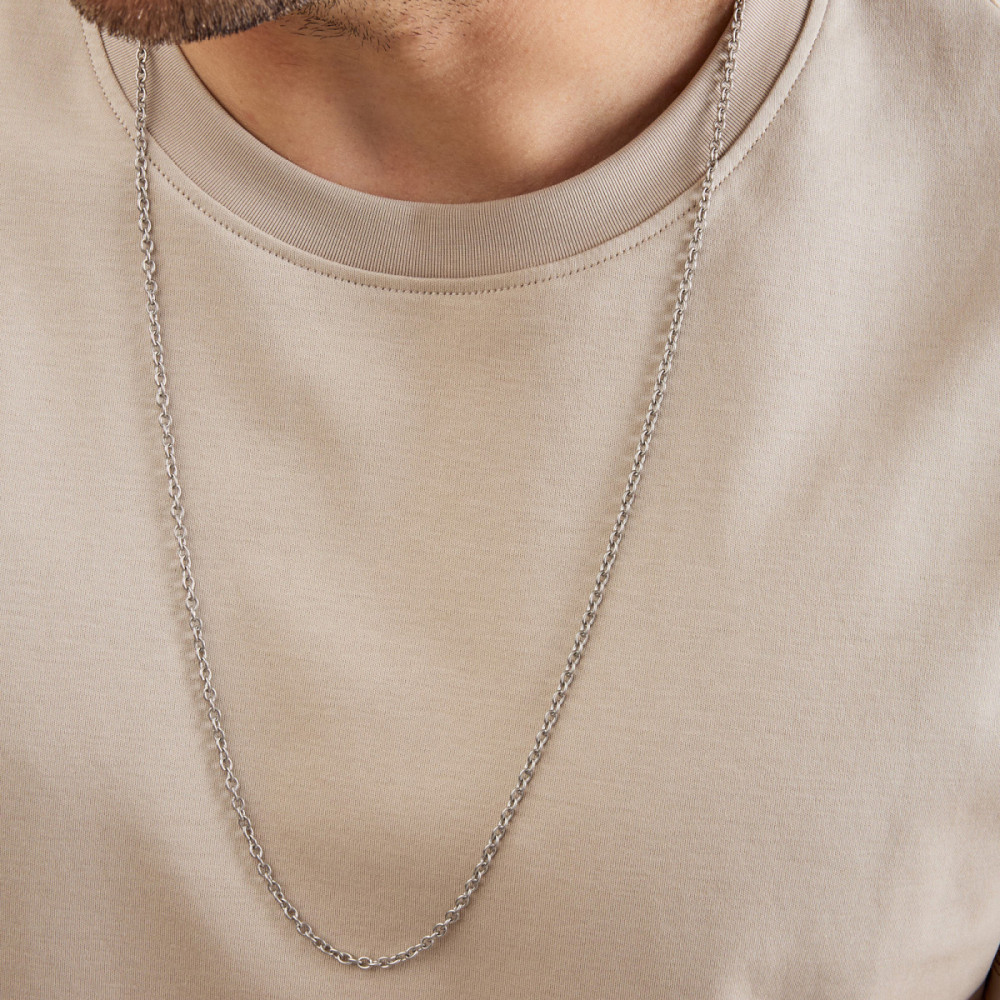 aze-jewels-ferro-az-nl001-x-schakelketting-zilverkleurig-glanzend-3-mm-breedte-lengte-70-80-cm