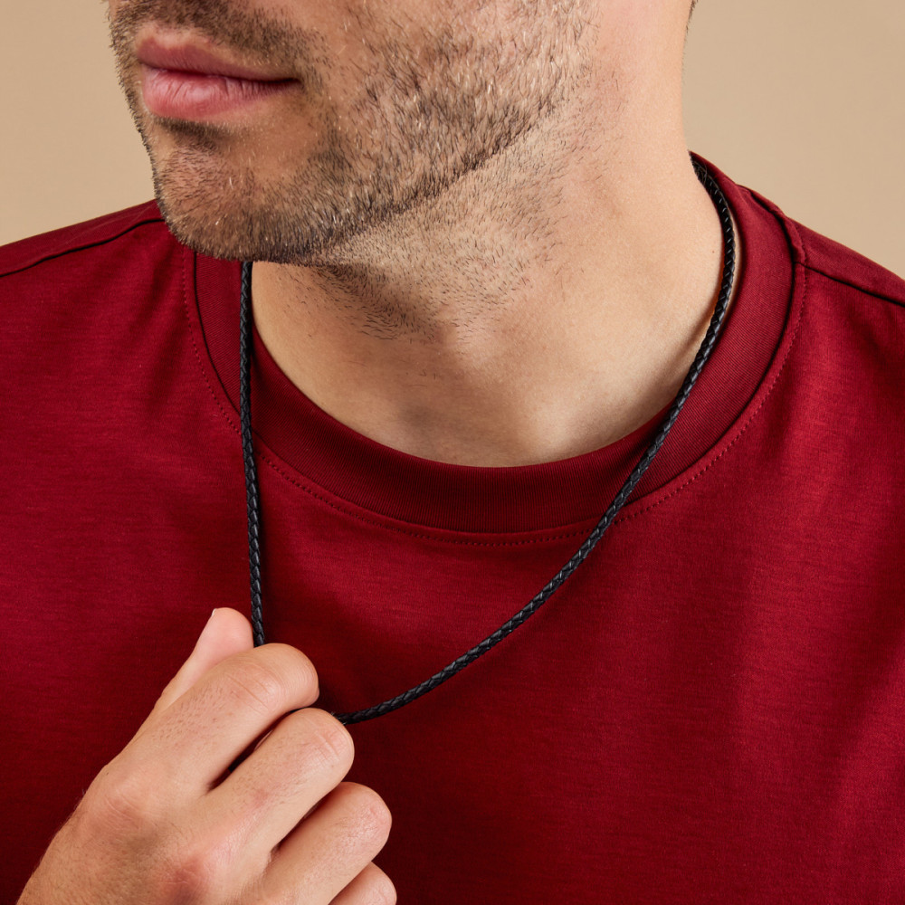 aze-jewels-ferro-az-nl009-y-060-ketting-gevlochten-zwart-leer-3-mm-breedte-lengte-60-cm