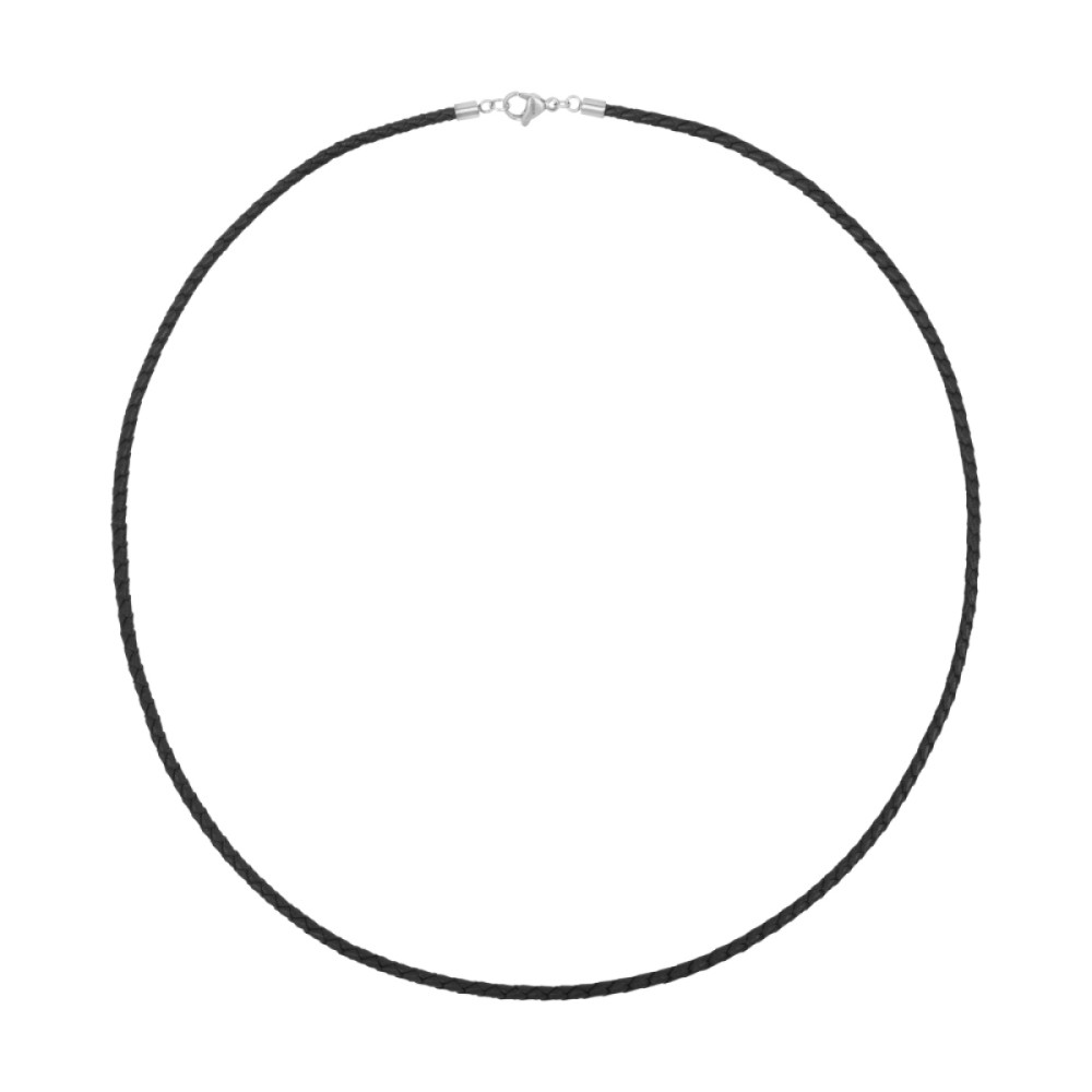 aze-jewels-ferro-az-nl009-y-060-ketting-gevlochten-zwart-leer-3-mm-breedte-lengte-60-cm