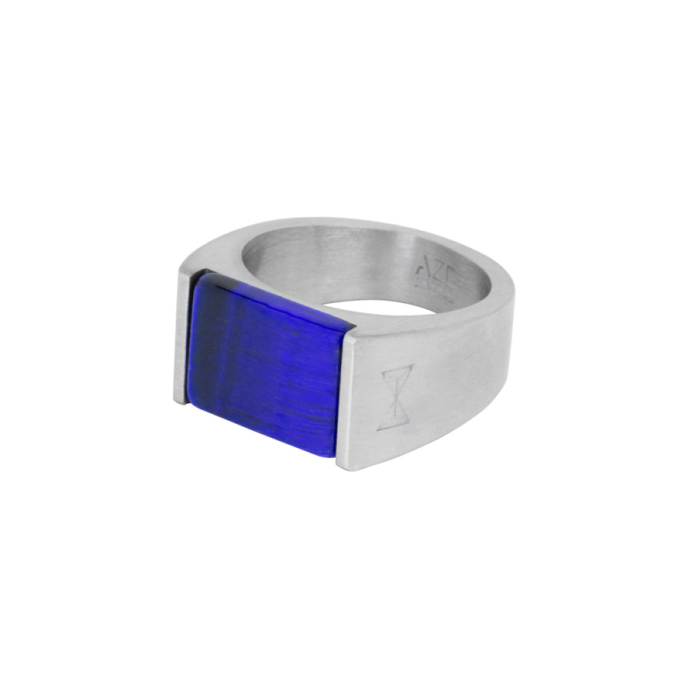 aze-jewels-ferro-az-rg008-a-zegelring-zilverkleurig-staal-blauw-rechthoek-12-mm-breedte