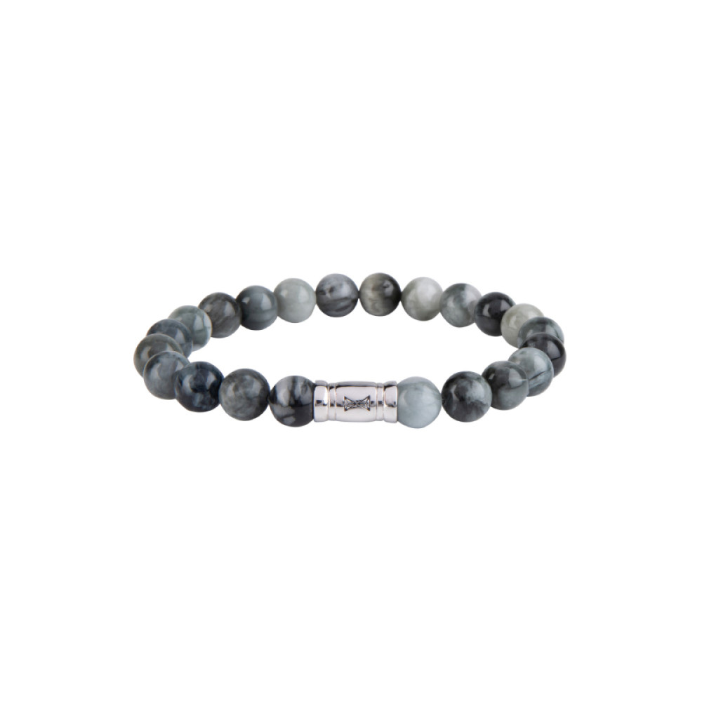 aze-jewels-rocks-az-bs016-a-kralenarmband-zilver-lagensteen-glanzend-grijs-8-mm-breedte