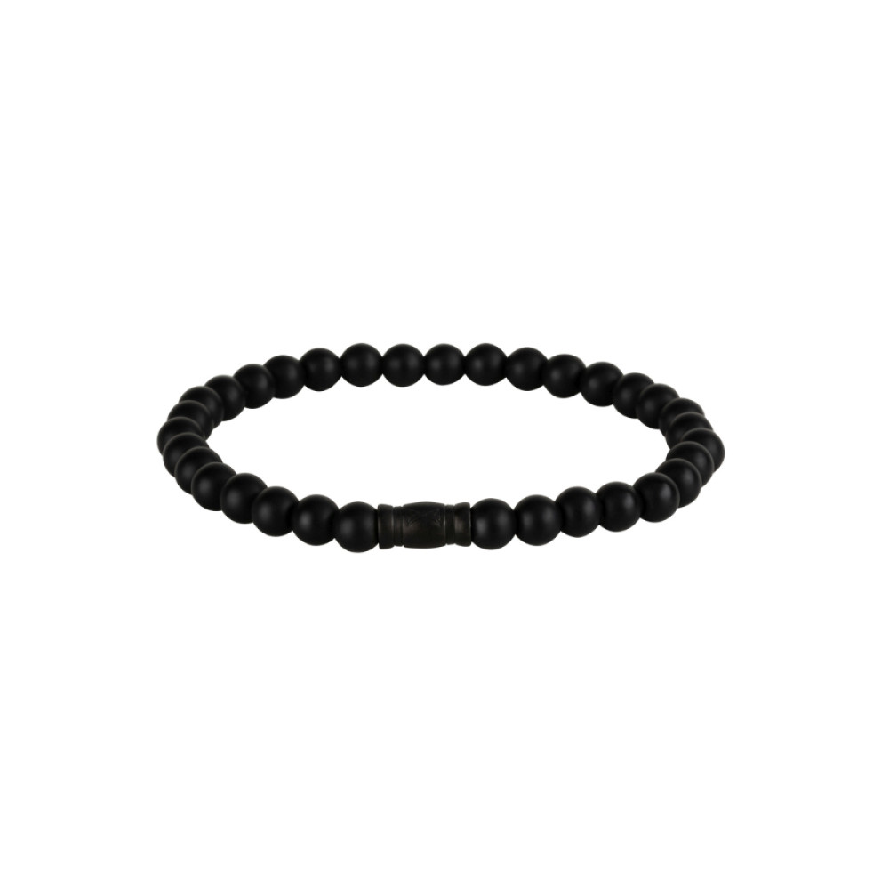 aze-jewels-rocks-az-bs601-a-armband-zwart-agaat-mat-6-mm-breedte