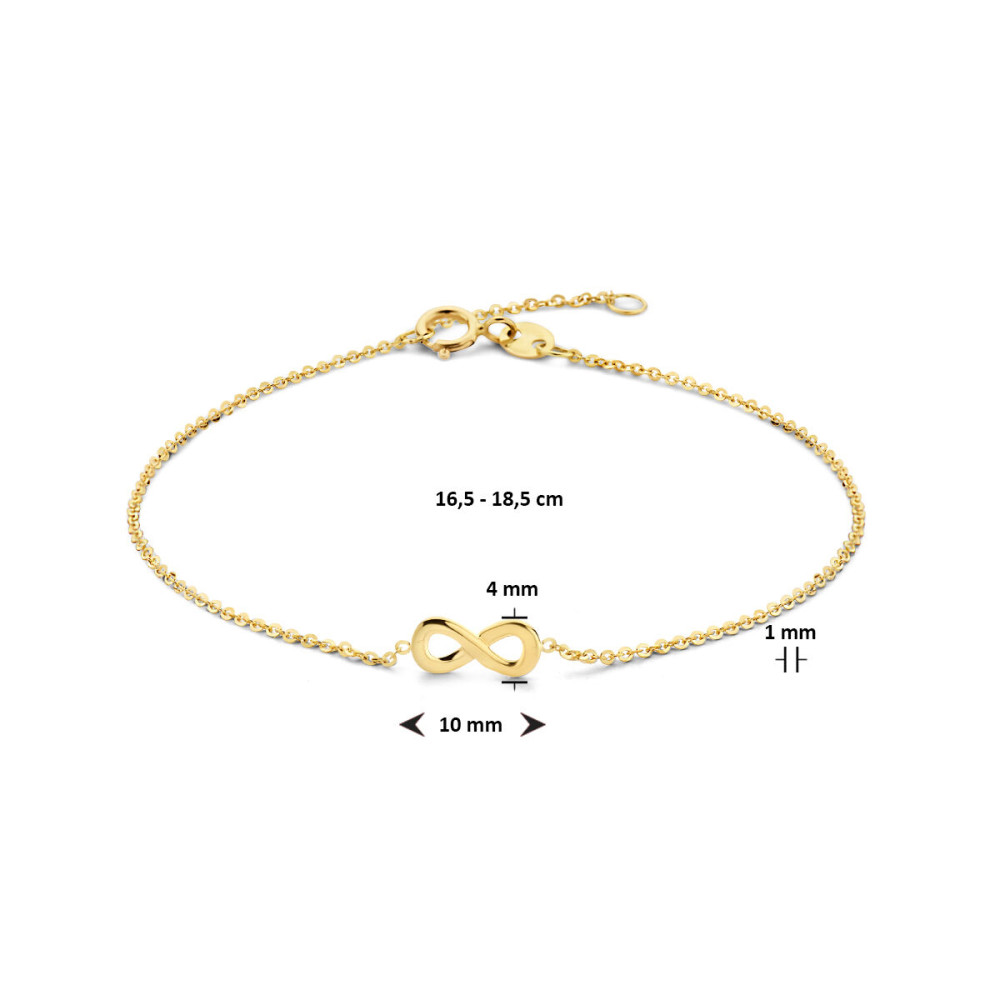 gouden-infinity-armband-met-verstelbare-sluiting