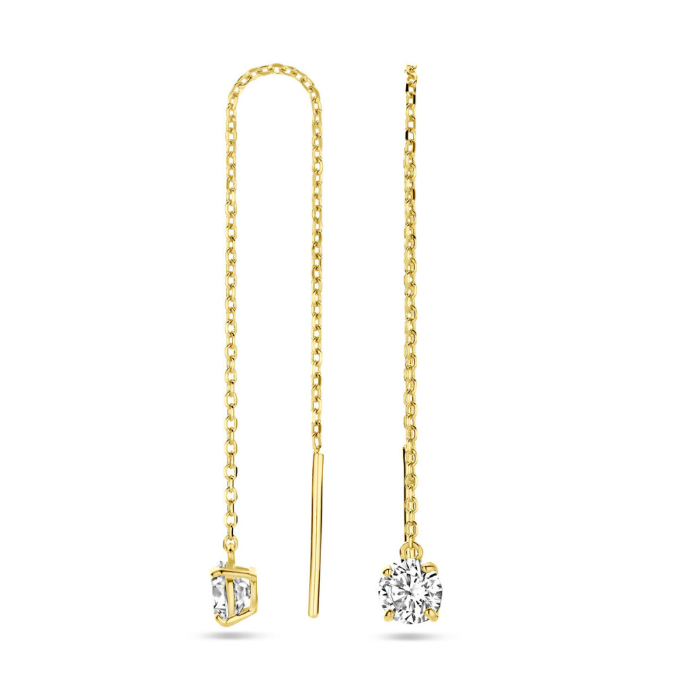 doortrekoorbellen-goud-zirkonia-14-karaat