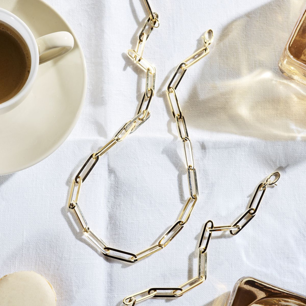 paperclip-4-5-mm-gouden-collier-zonder-hanger-lengte-45-cm