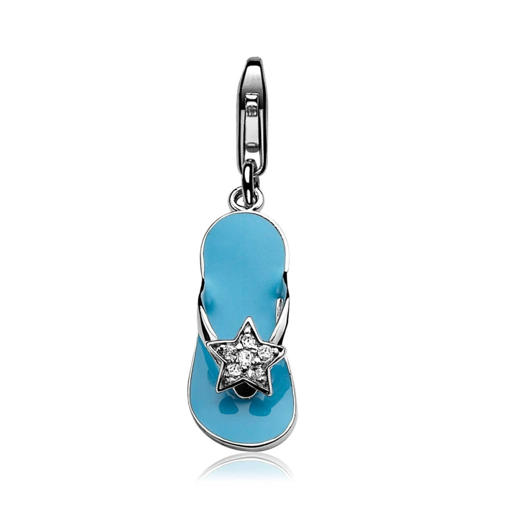zinzi-charms158-teenslipper-bedel-925-zilver-emaille-blauw-en-zirkonia-ster-9-5-mm-breed-x-39-mm-hoog