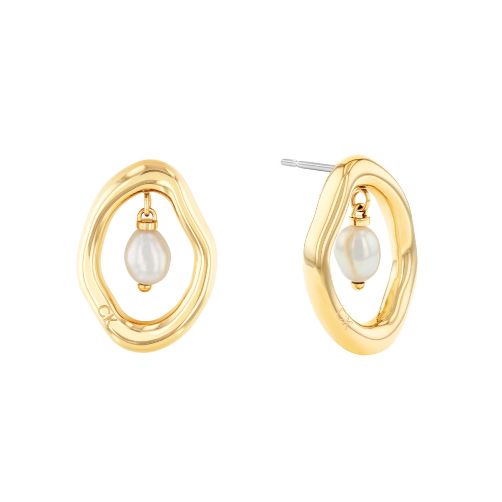 calvin-klein-cj35000562-oorstekers-gold-plated-zoetwaterparel-ovaal-13-mm-breed-x-9-mm-hoog
