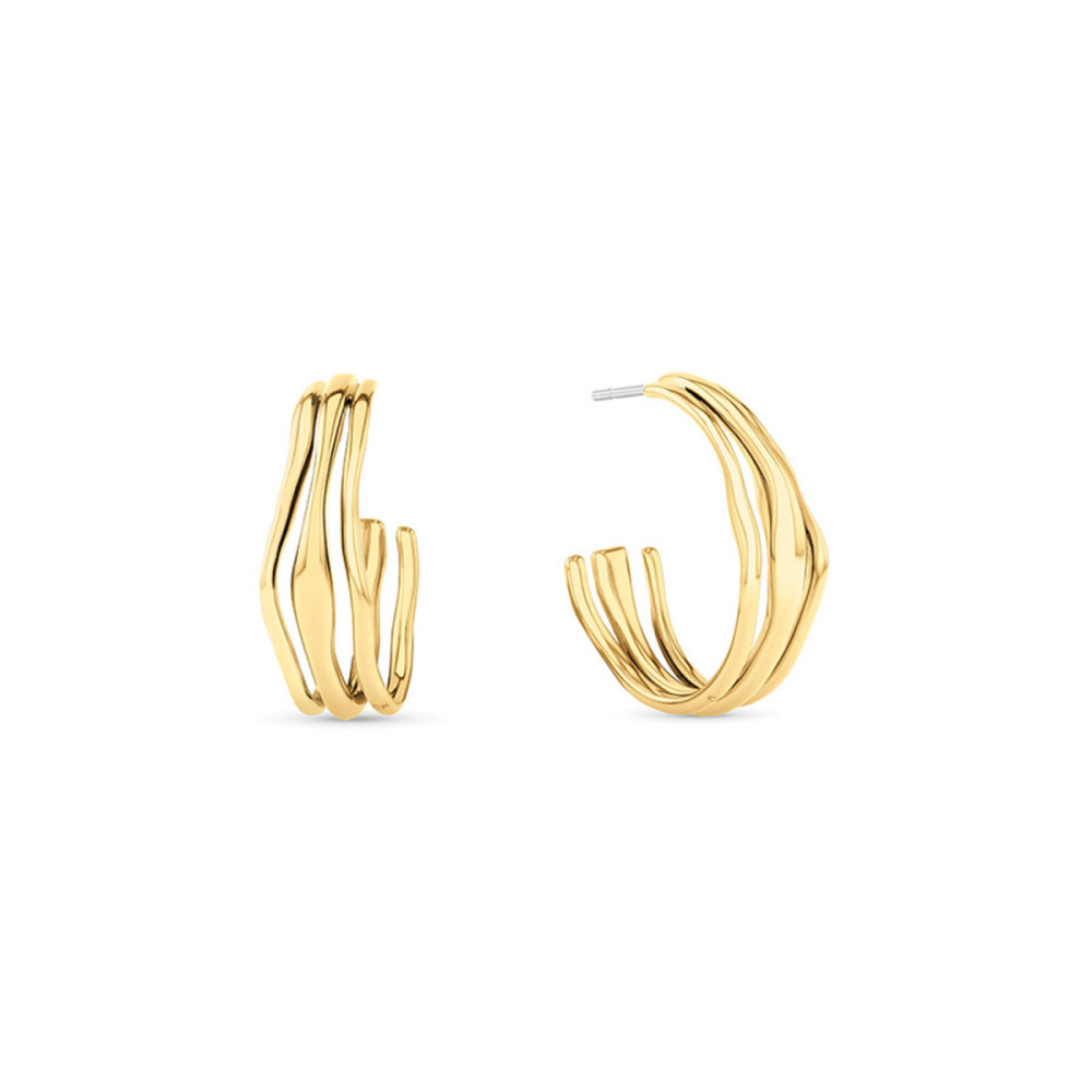 calvin-klein-cj35000721-oorringen-gold-plated-uniek-golvend-design-6-mm-breed