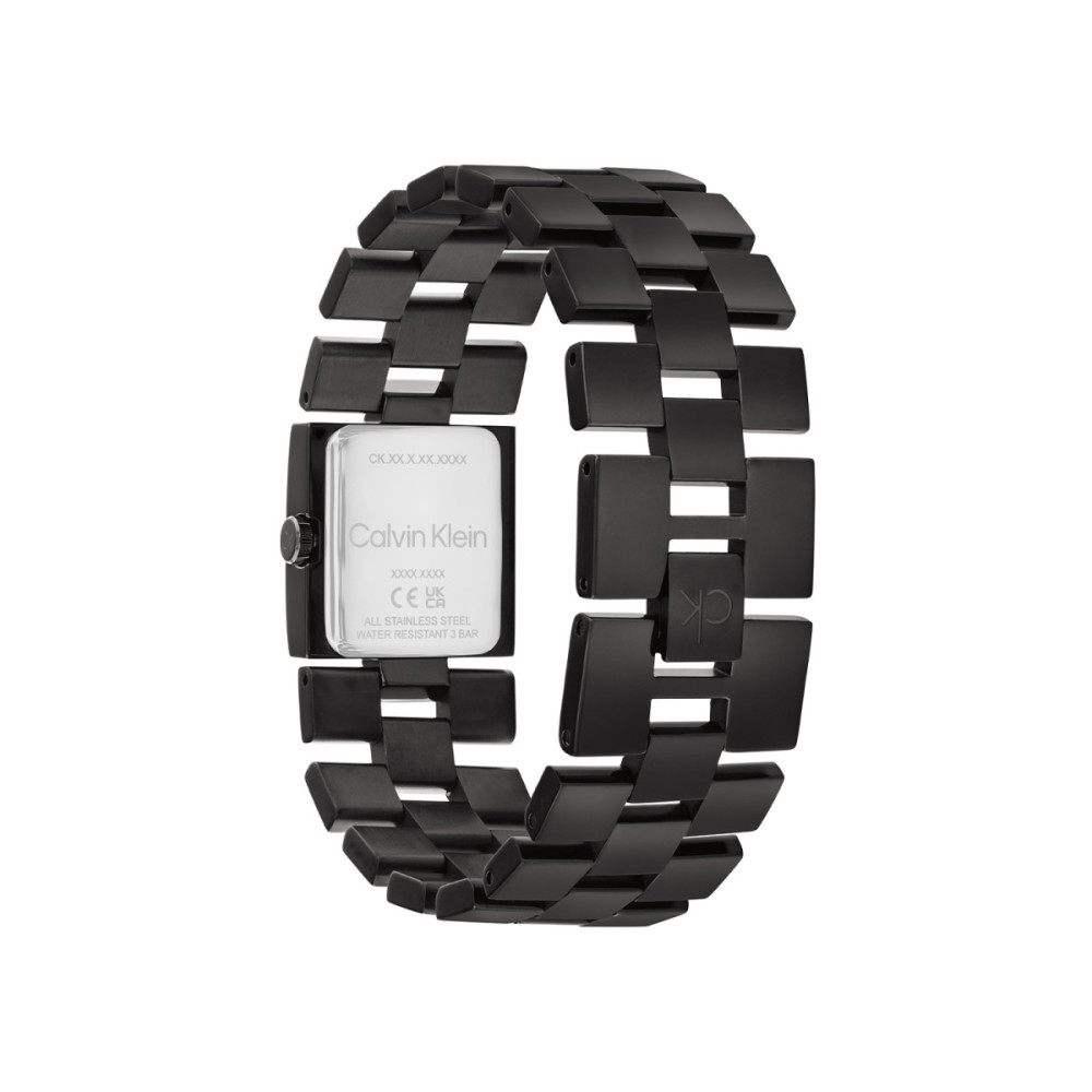 calvin-klein-ck25100091-dameshorloge-zwart-vierkante-kast-staal-rosekleurige-wijzers-22-mm