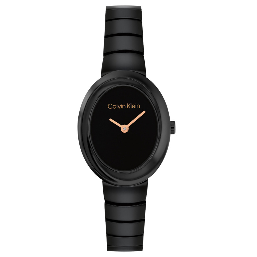 calvin-klein-ck25100150-dameshorloge-zwart-rosekleurig-ovaal-quartz-o-24-mm