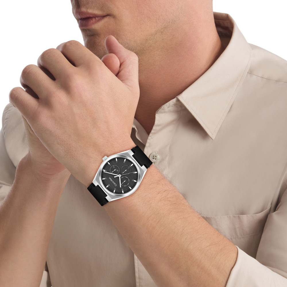 calvin-klein-ck25200524-herenhorloge-zilverkleurige-kast-zwart-leer-o-39-mm