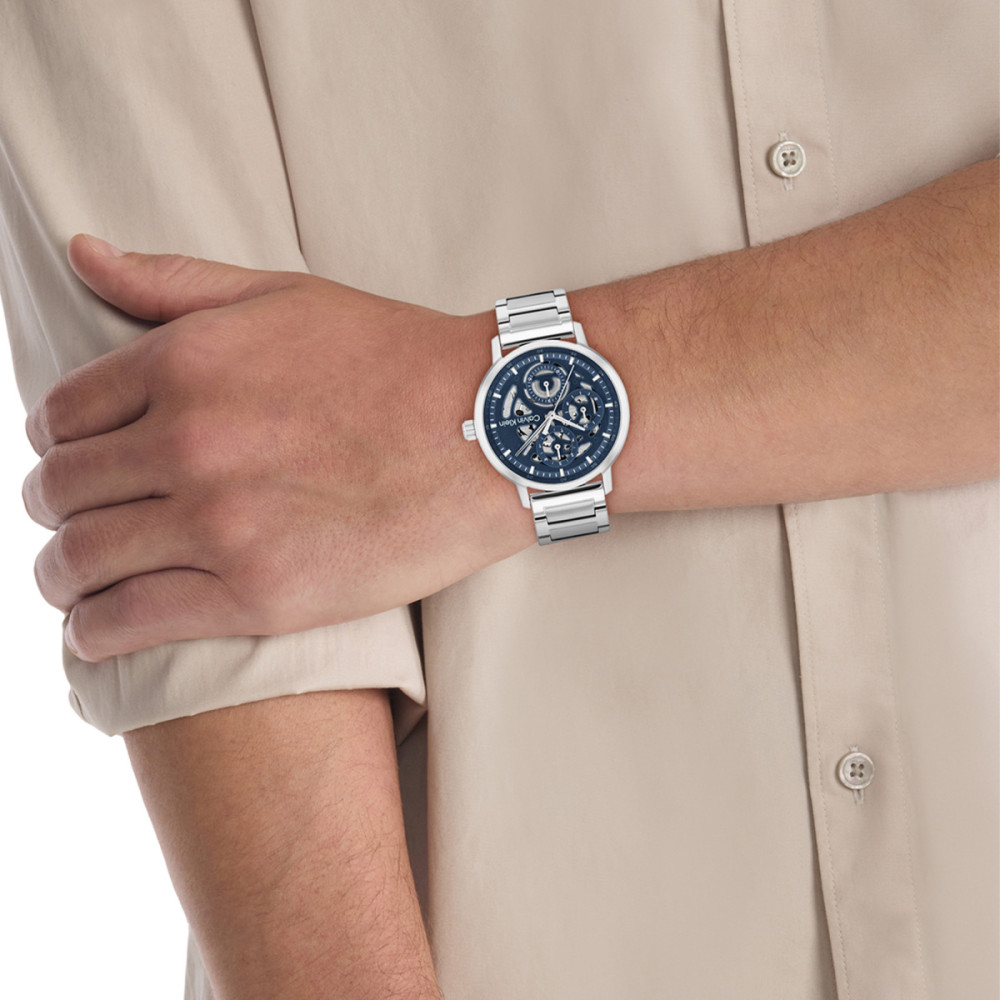 calvin-klein-ck25200562-herenhorloge-zilverkleurig-skelet-blauwe-wijzerplaat-o-41-mm