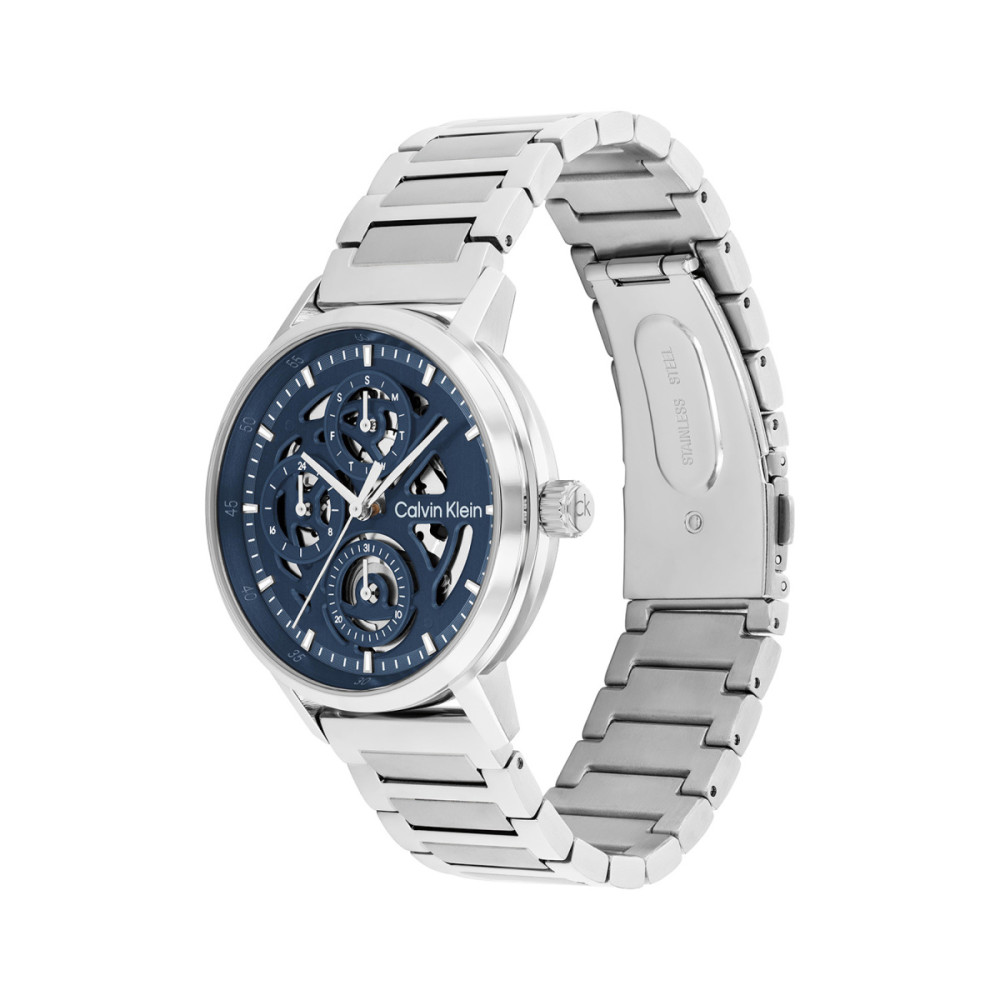 calvin-klein-ck25200562-herenhorloge-zilverkleurig-skelet-blauwe-wijzerplaat-o-41-mm