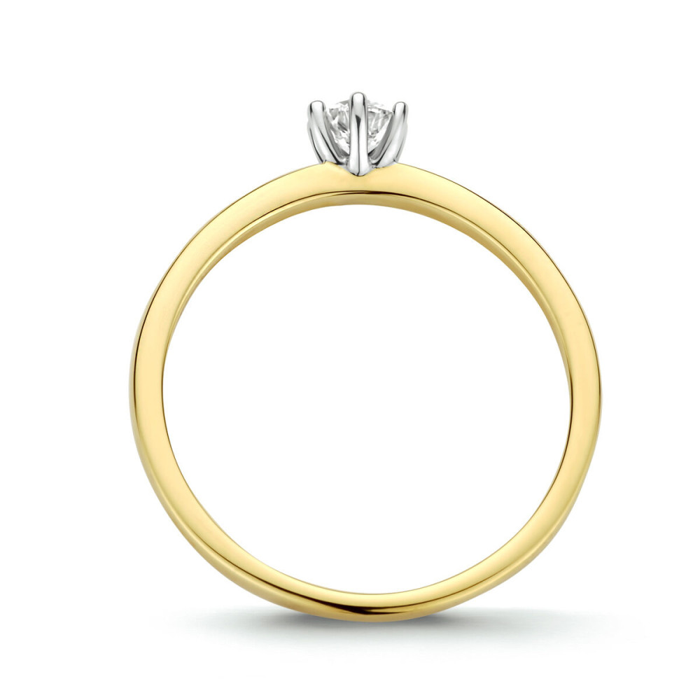 klassieke-solitaire-ring-van-14-karaat-goud-met-centrale-diamant-van-0-20-crt-in-klauwzetting