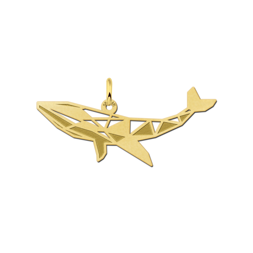 14-karaat-gouden-geometrische-walvis-hanger