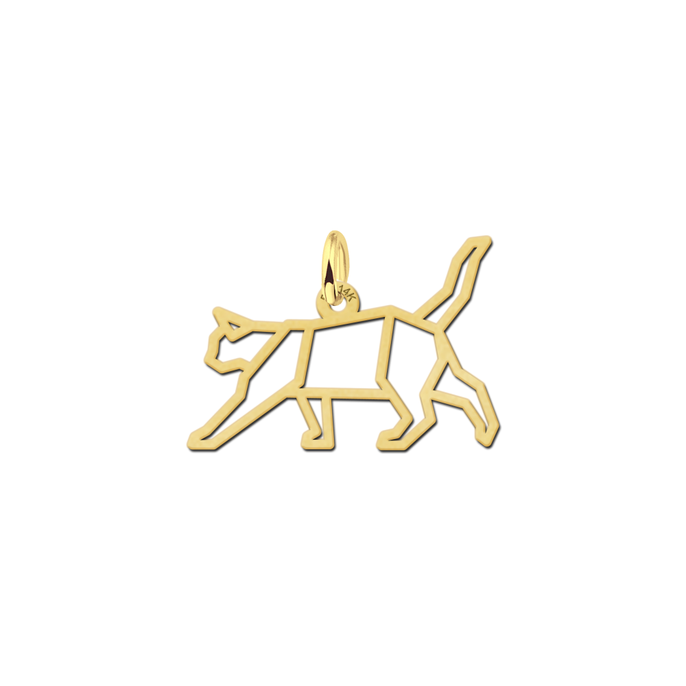 gouden-geometrische-hanger-in-de-vorm-van-een-kat
