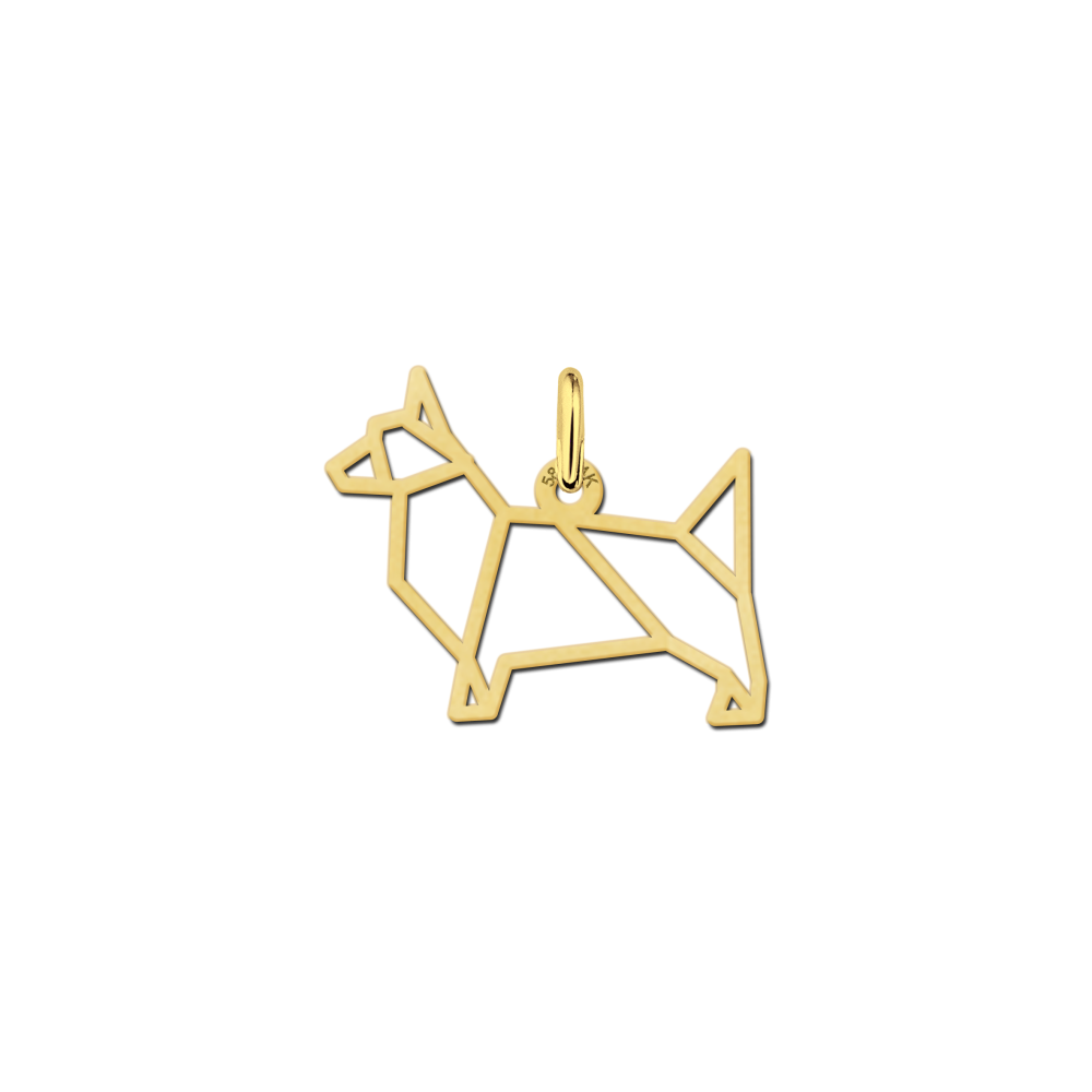 gouden-geometrische-terrier-hanger