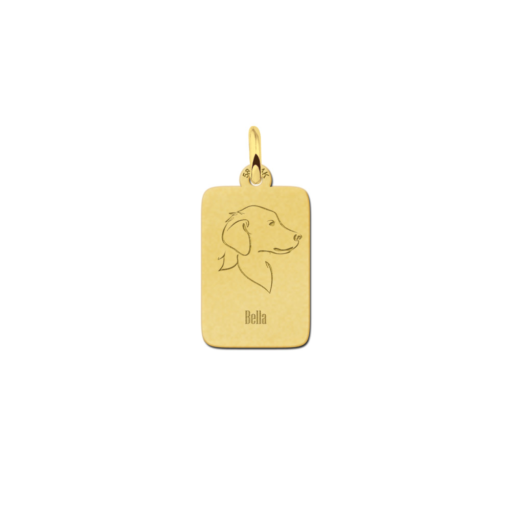gouden-graveerplaatje-met-het-profiel-van-een-golden-retriever-12-mm-hoogte-18-mm