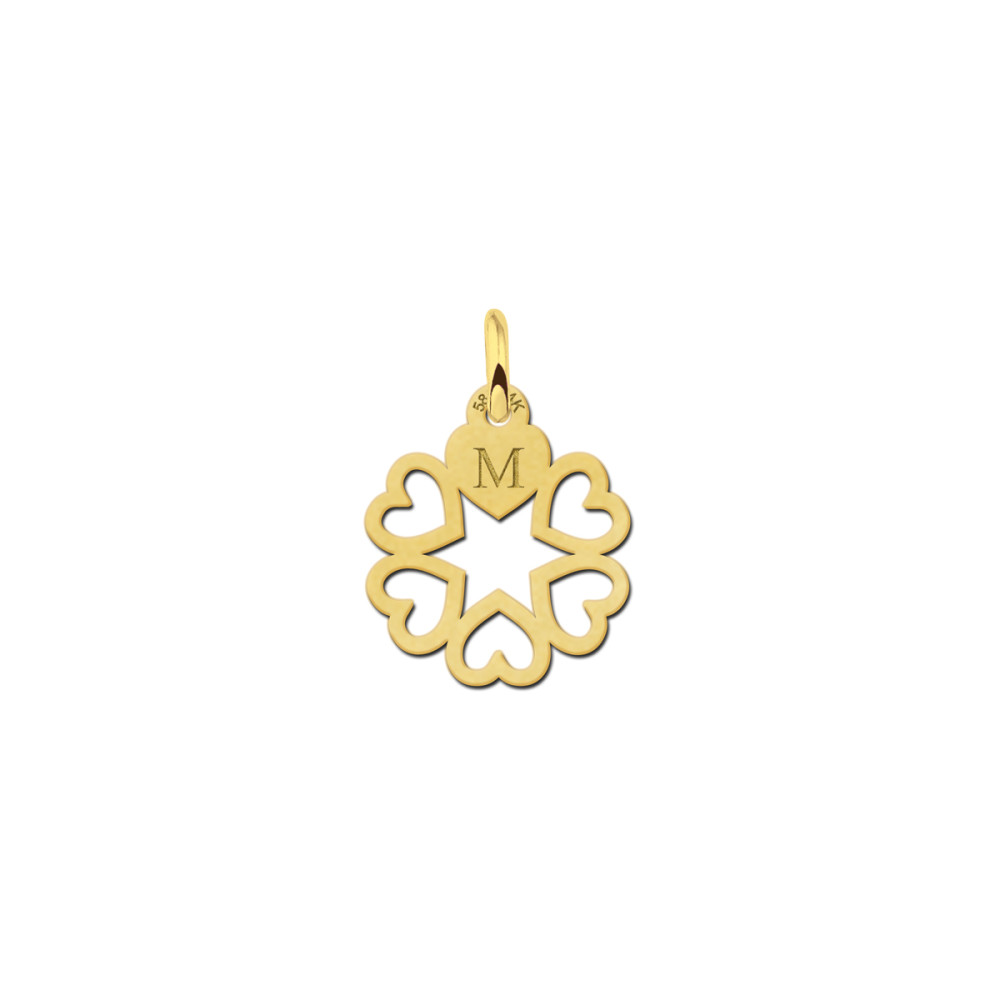 gouden-hartjes-hanger-met-bloemachtig-patroon