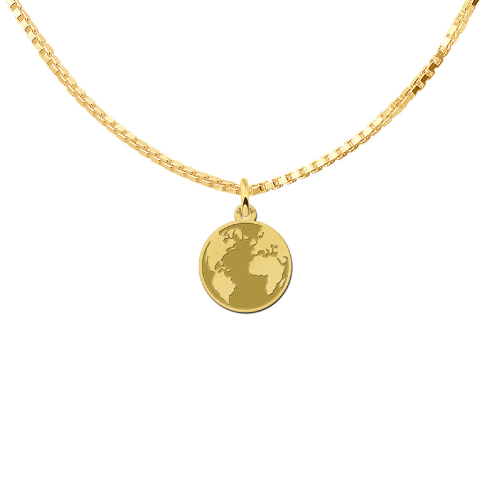 ronde-hanger-van-goud-met-wereldkaart-hoogte-15-mm
