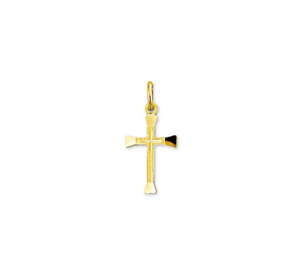14-karaat-gouden-kruisjes-hanger-met-matte-en-glanzende-afwerking-18-mm-x-10-mm