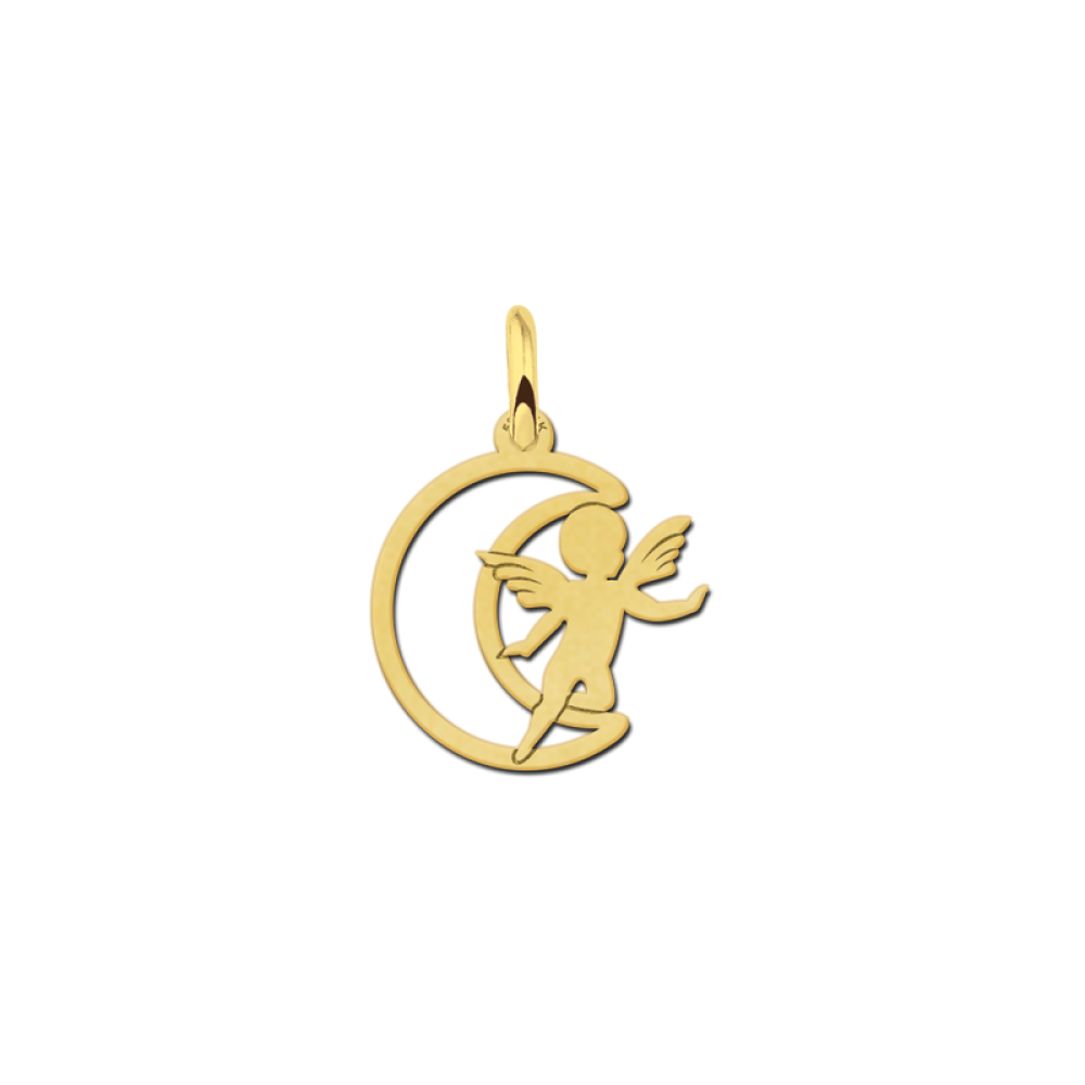 gouden-hanger-met-halve-maan-en-engel-14-5-mm-x-15-mm