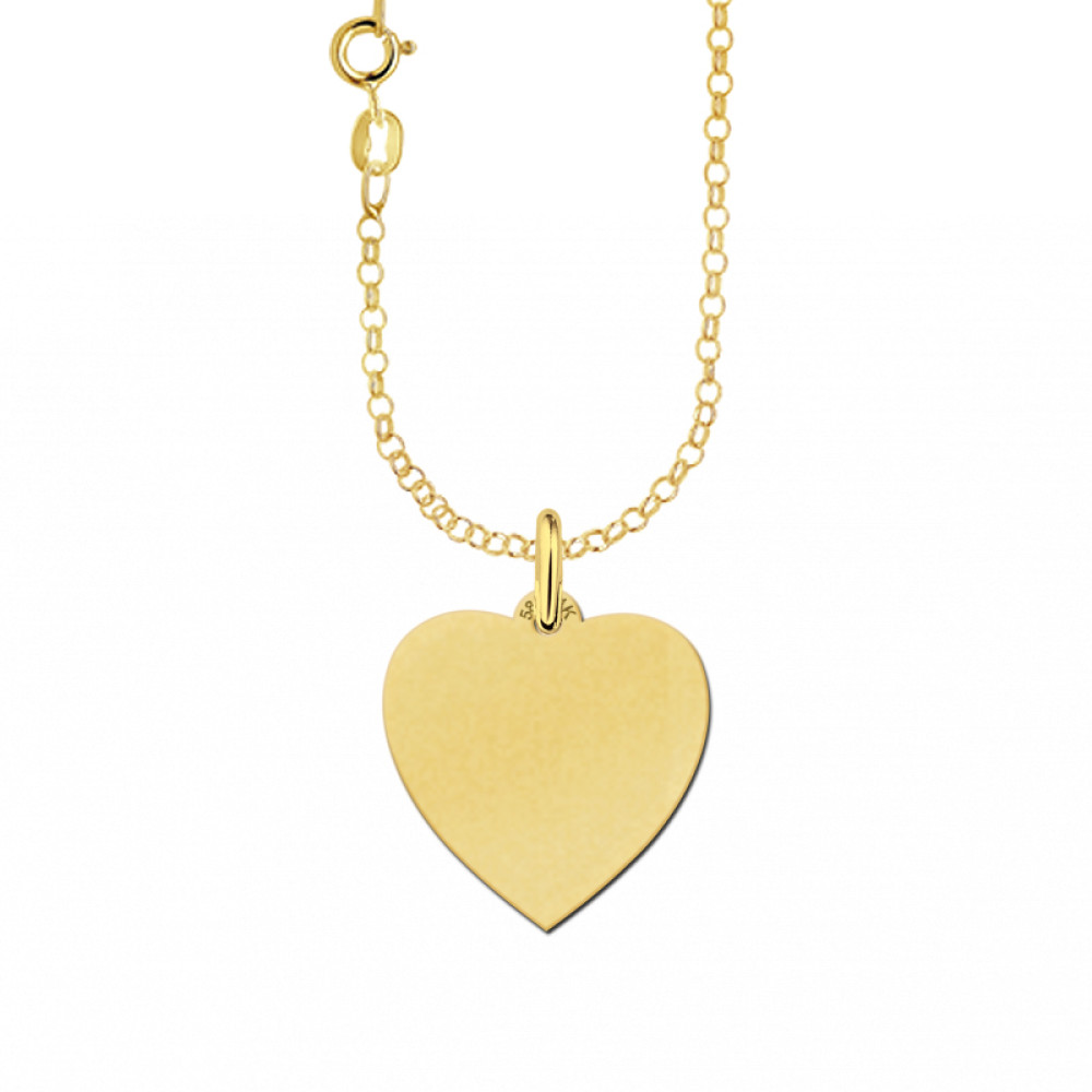 gouden-ketting-met-hartje-14-karaat-lengte-verstelbaar-45-50-cm