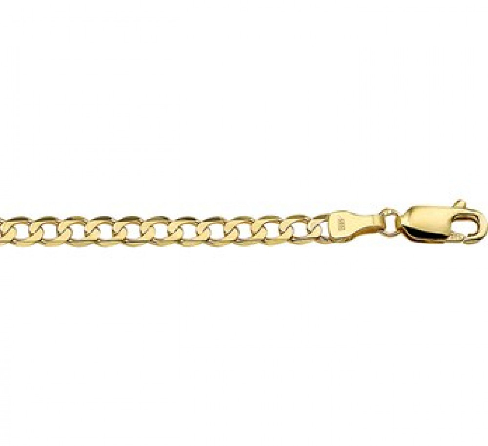 gourmet-3-9-mm-collier-gouden-collier-zonder-hanger-lengte-50-cm