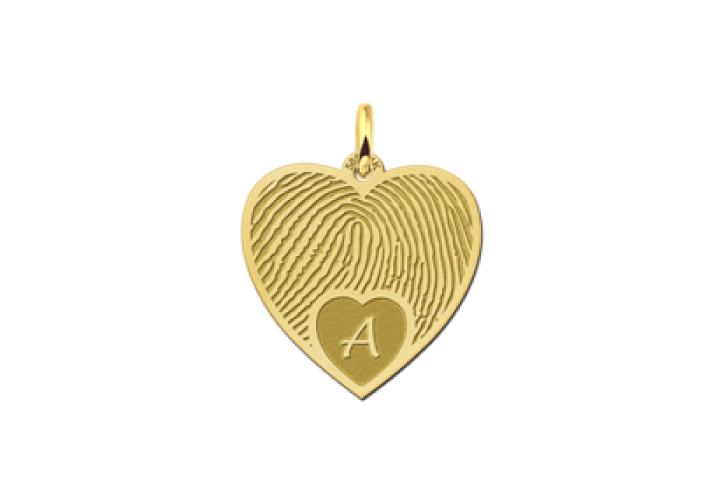 names4ever-14-karaat-gouden-hart-hanger-met-vingerafdruk-en-initiaal-20-mm-x-20-mm