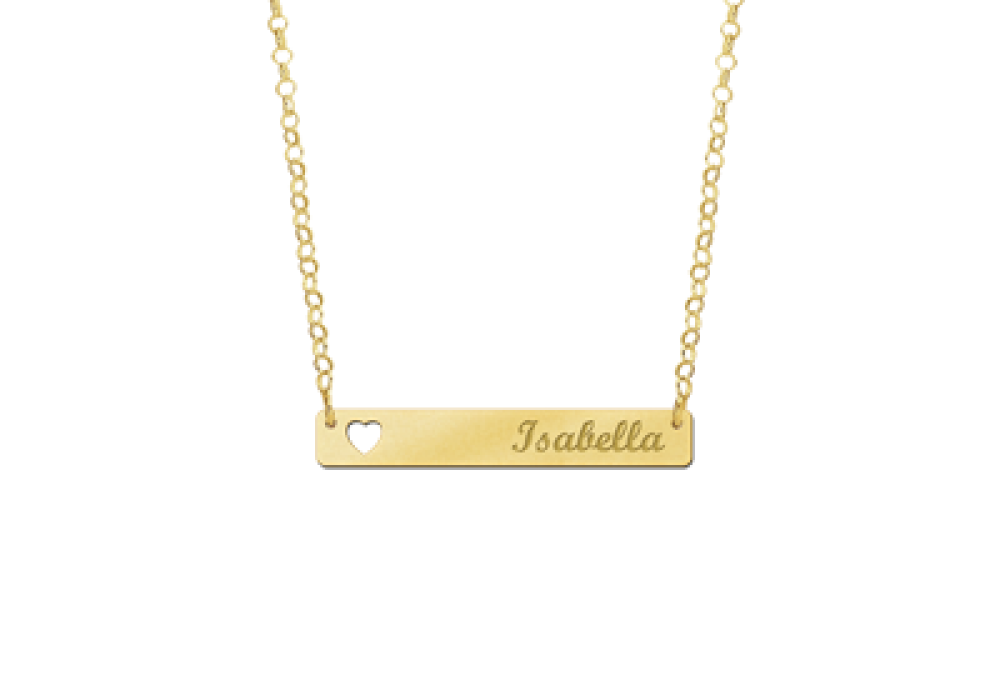 names4ever-bar-kettingen-gnkb004-hartjesketting-met-gouden-hanger-lengte-42-cm
