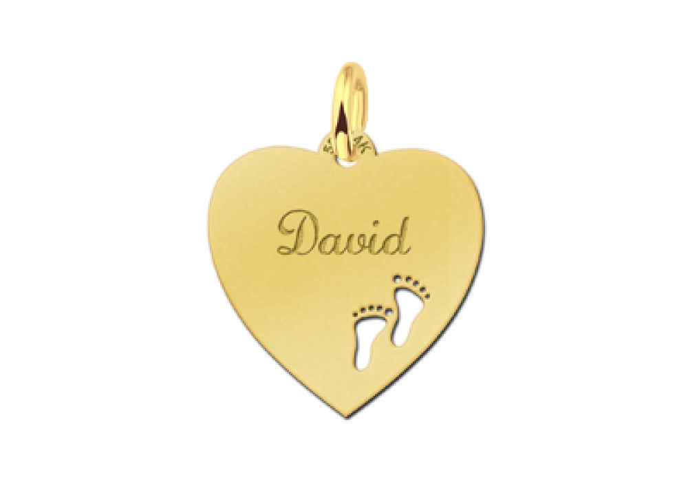names4ever-gouden-hartjes-hanger-met-voetafdruk-en-naam-17-mm-x-17-mm
