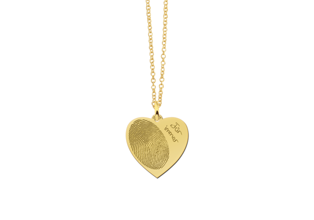 names4ever-hartjes-hanger-van-goud-met-vingerafdruk-en-eigen-tekst-hoogte-20-mm
