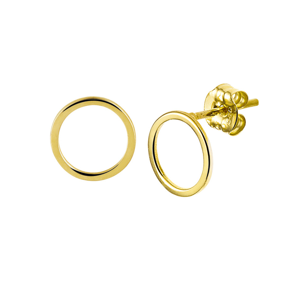 ronde-gouden-oorknopjes-14-karaat