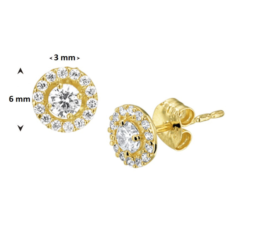 ronde-oorstekers-zirkonia-goud-6-mm