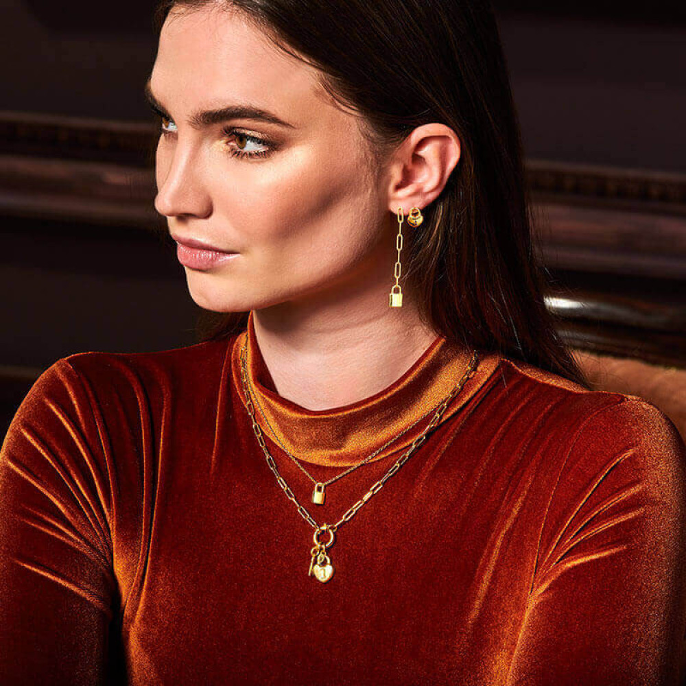 slotje-ketting-met-hanger-gold-plated-lengte-40-cm