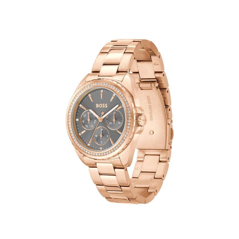 boss-atea-hb1502711-luxe-dameshorloge-met-rosegoudkleurige-kast-en-grijze-wijzerplaat-diameter-38-mm