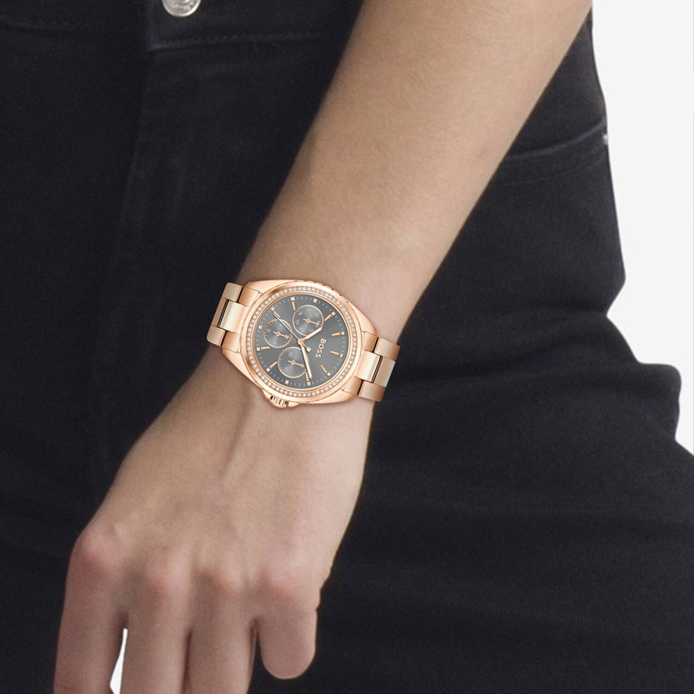boss-atea-hb1502711-luxe-dameshorloge-met-rosegoudkleurige-kast-en-grijze-wijzerplaat-diameter-38-mm