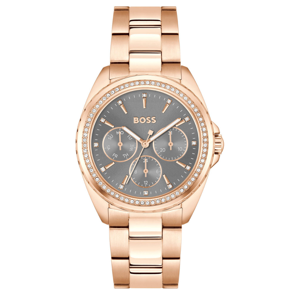 boss-atea-hb1502711-luxe-dameshorloge-met-rosegoudkleurige-kast-en-grijze-wijzerplaat-diameter-38-mm