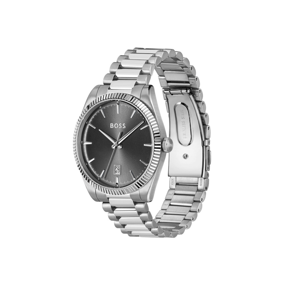 boss-cheswick-hb1514310-herenhorloge-staal-zilverkleurig-met-grijze-wijzerplaat-o-40-mm