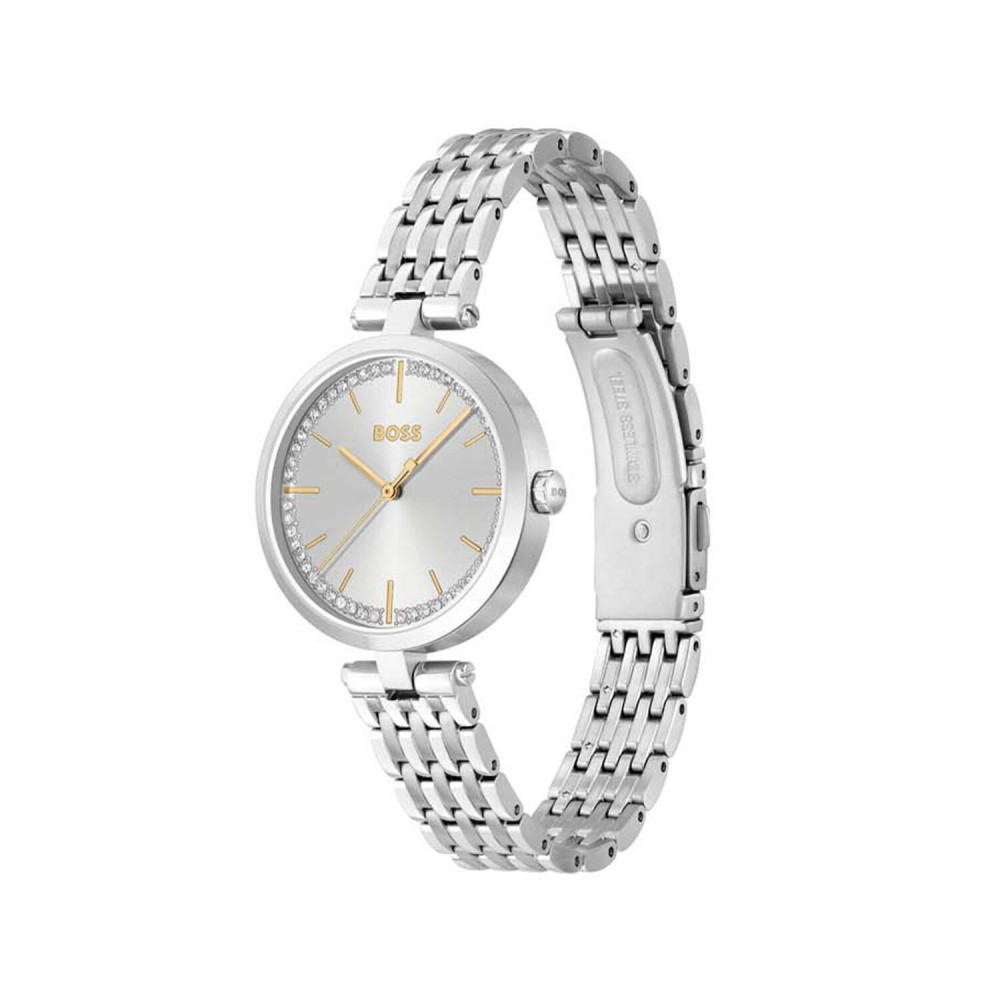 boss-essena-hb1502704-zilverkleurig-dameshorloge-met-zilverwitte-wijzerplaat-diameter-32-mm