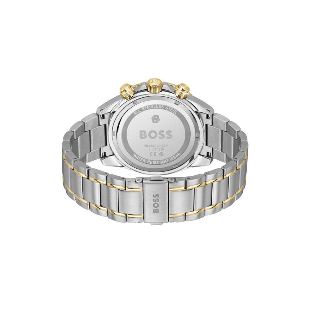boss-sealiner-hb1514325-herenhorloge-bicolor-kast-groene-wijzerplaat-o-44-mm