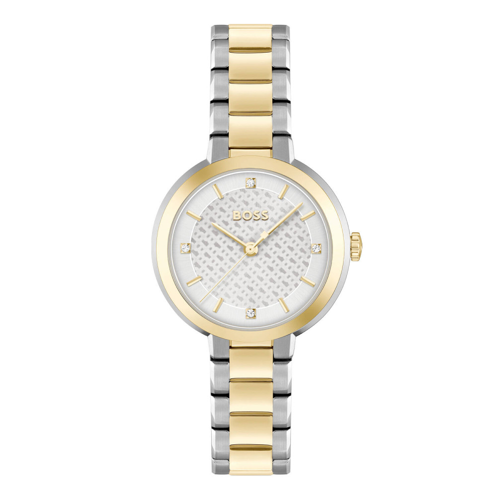 boss-sena-hb1502761-elegant-dameshorloge-met-zilverwitte-wijzerplaat-diameter-34-mm
